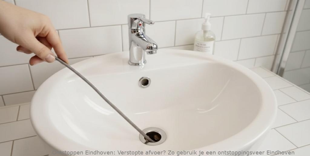Verstopte afvoer? Zo gebruik je een ontstoppingsveer Eindhoven