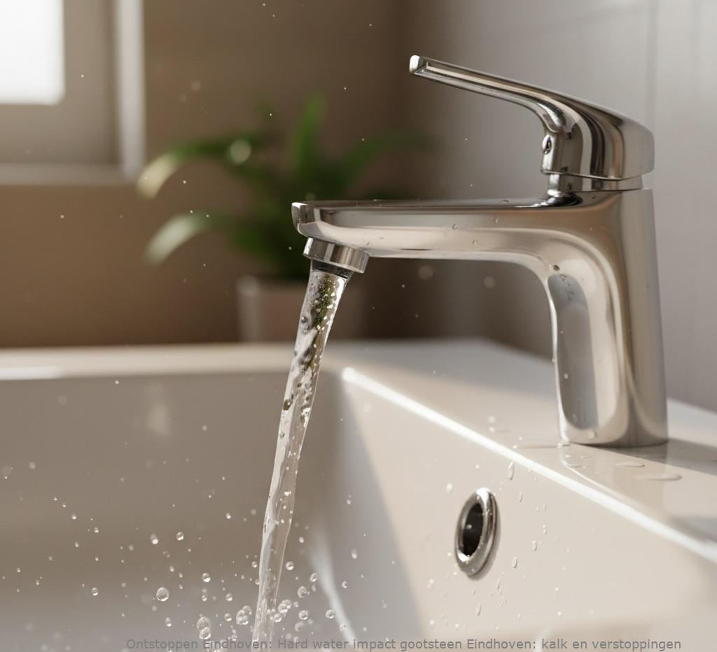 Hard water impact gootsteen Eindhoven: kalk en verstoppingen