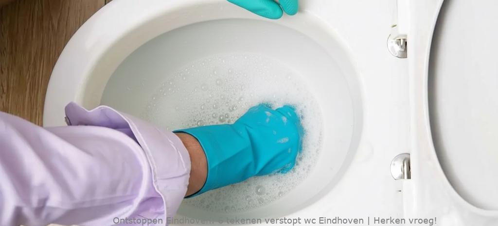 6 tekenen verstopt wc Eindhoven | Herken vroeg!
