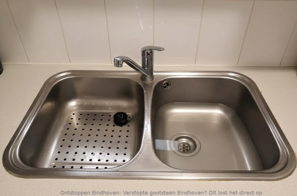 Verstopte gootsteen Eindhoven? Dit lost het direct op