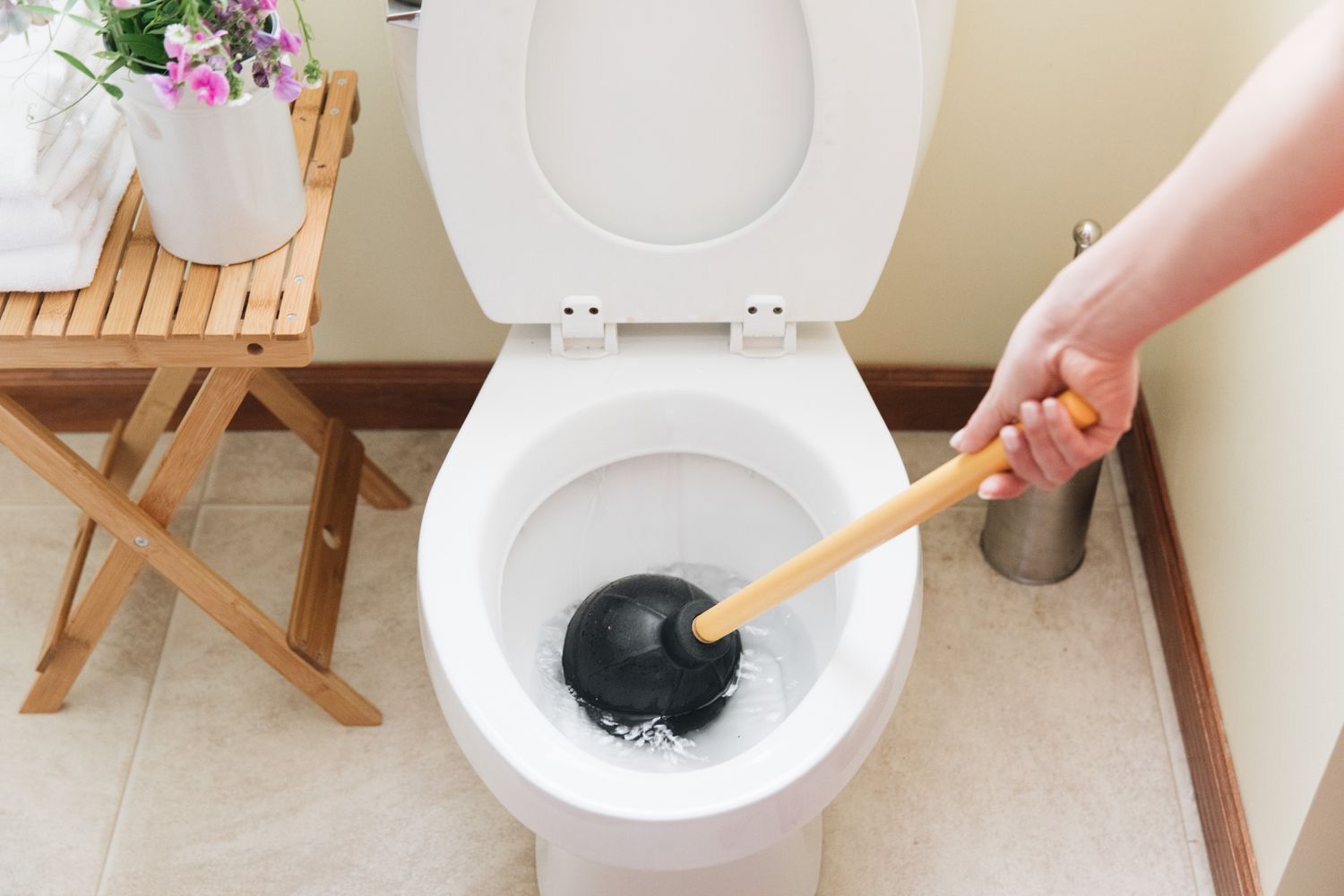 wc verstopt